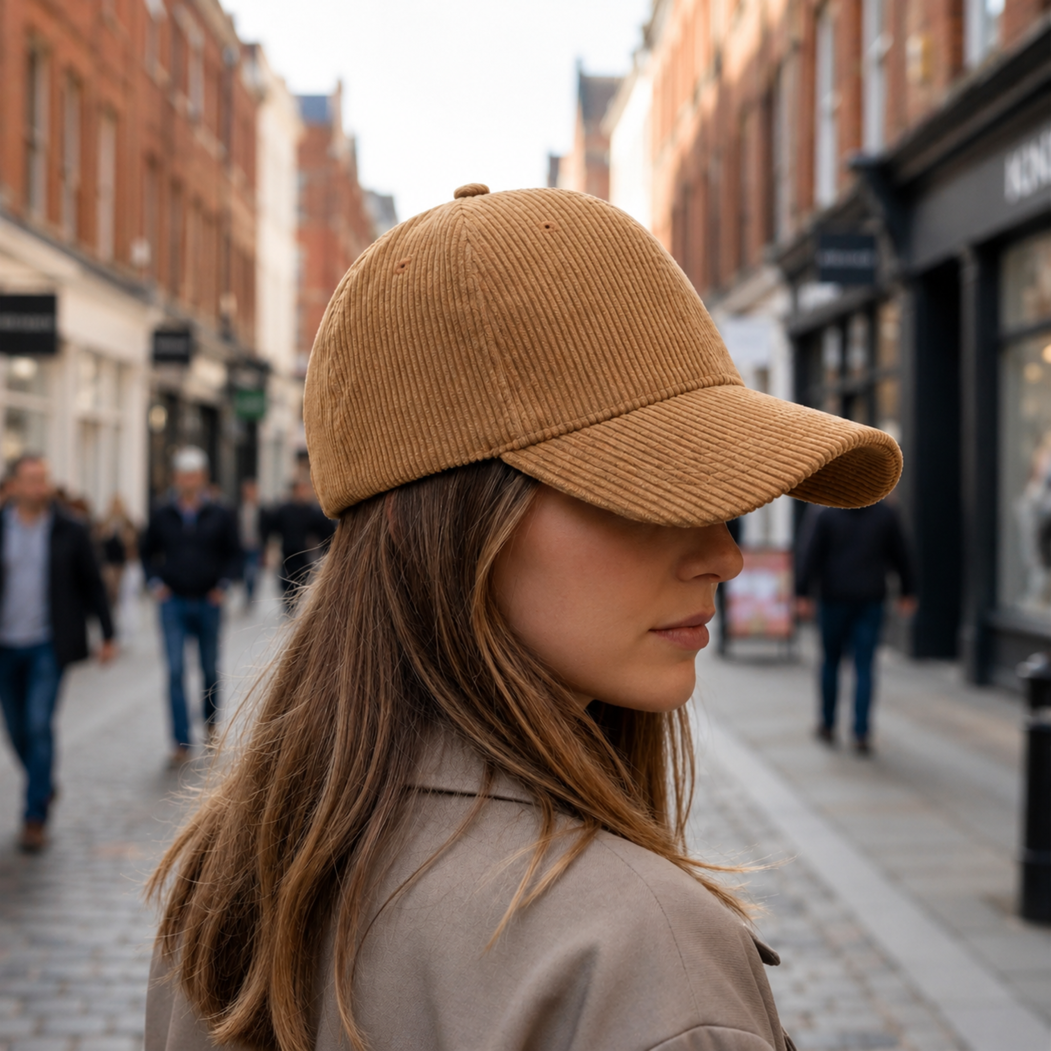 Nordspur | Duxton Curved Brim Corduroy Baseball Cap