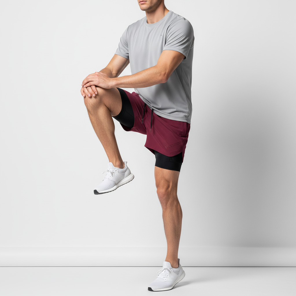 Nordspur | Dynaflex Double Layered Athletic Shorts