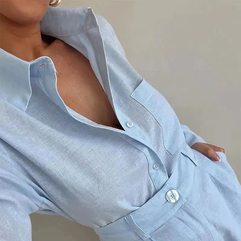 Nordspur | Elstrova Long Sleeve Shirt And Short Trouser Set