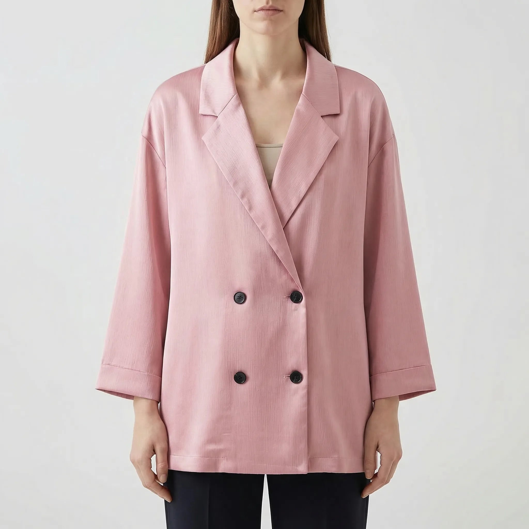 Nordspur | Elyndra Double-Breasted Blazer And Wide-Leg Trouser Set