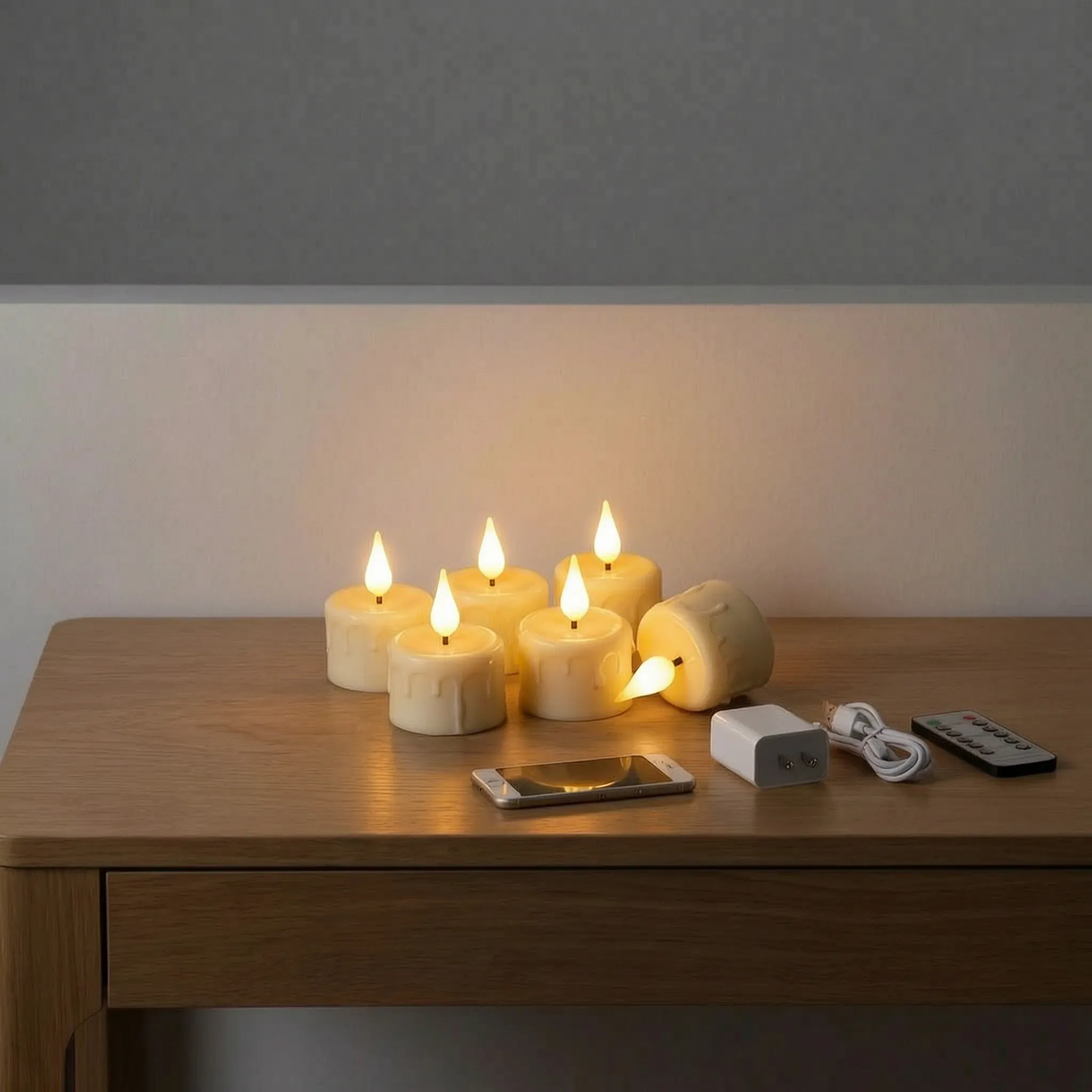 Nordspur | Emberly Rechargeable LED Candle Set