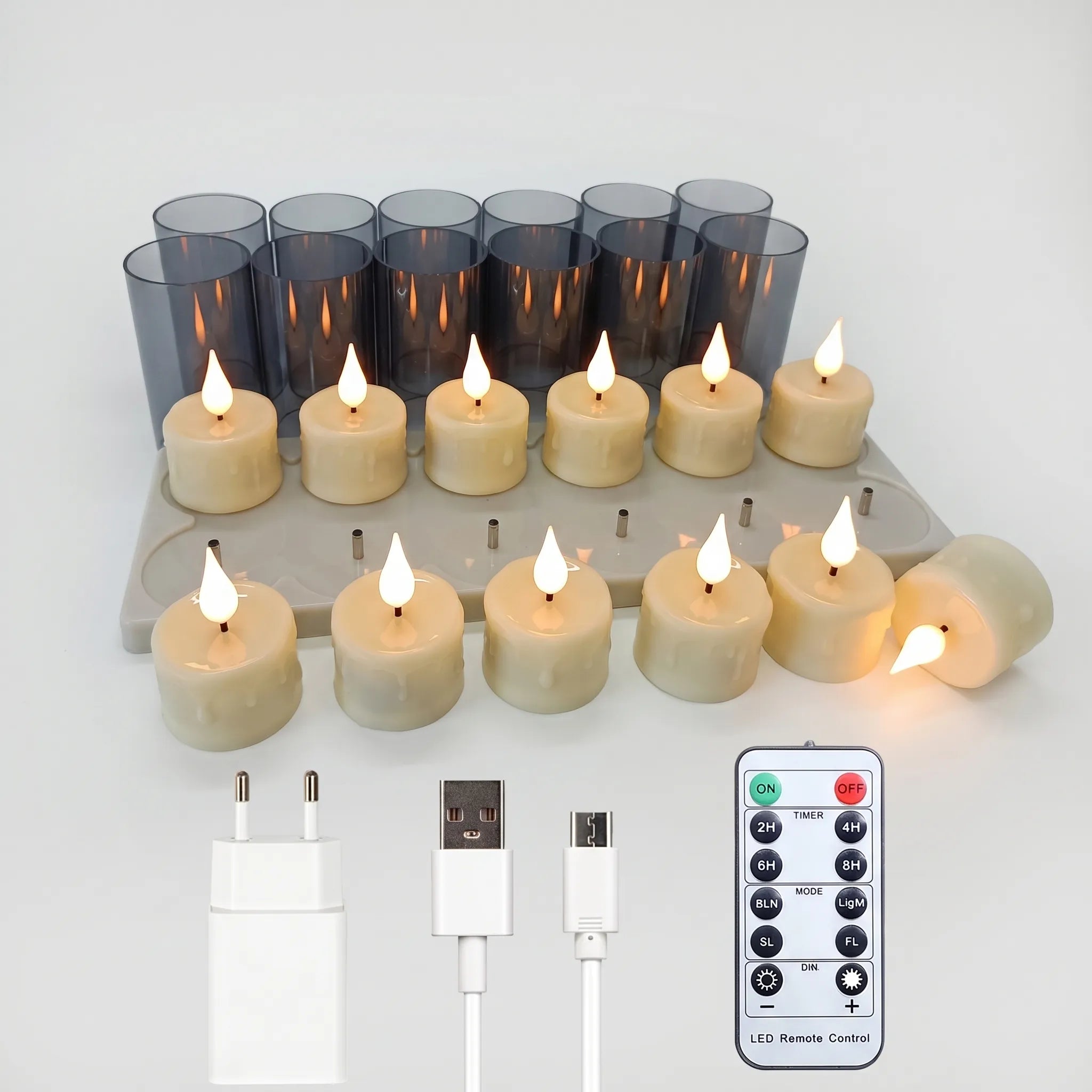 Nordspur | Emberly Rechargeable LED Candle Set
