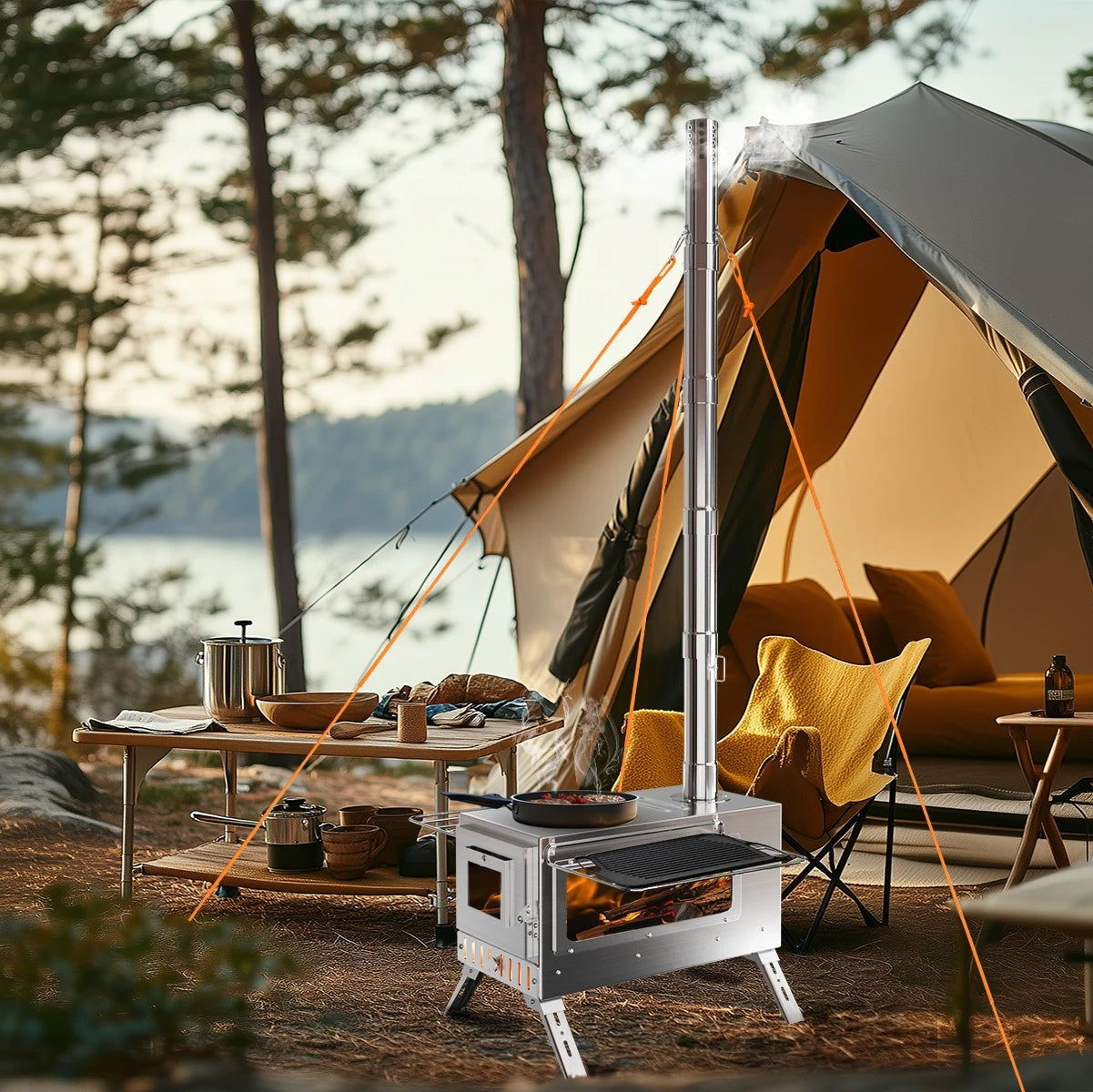 Nordspur | Embertrek Portable Wood Burning Tent Stove
