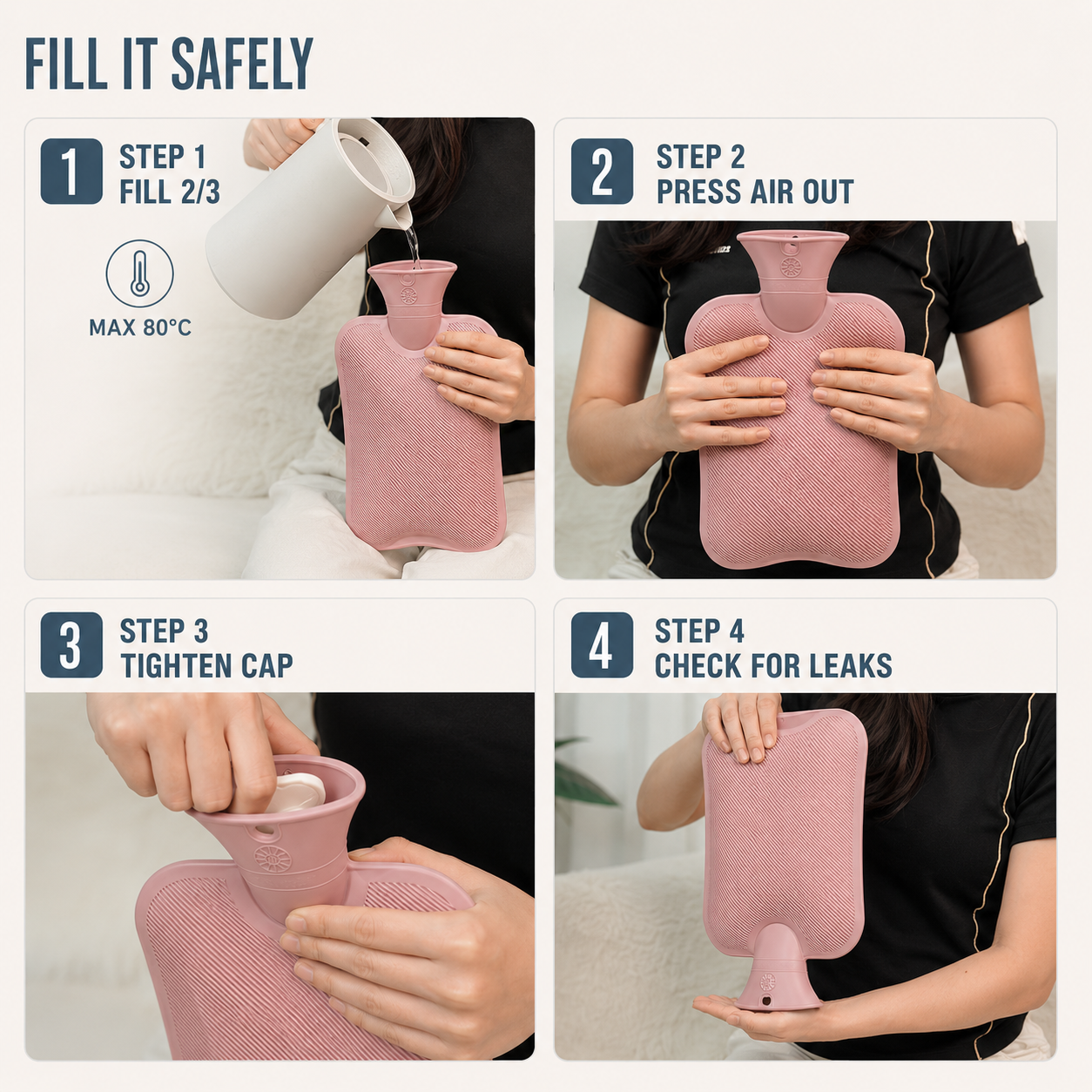 Nordspur | Extra Large Hot Water Bottle Jug