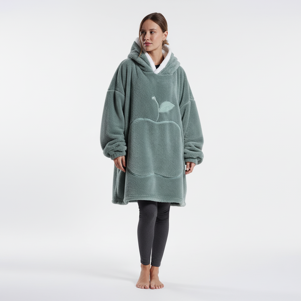 Nordspur | Extra Long Fleece Hoodie