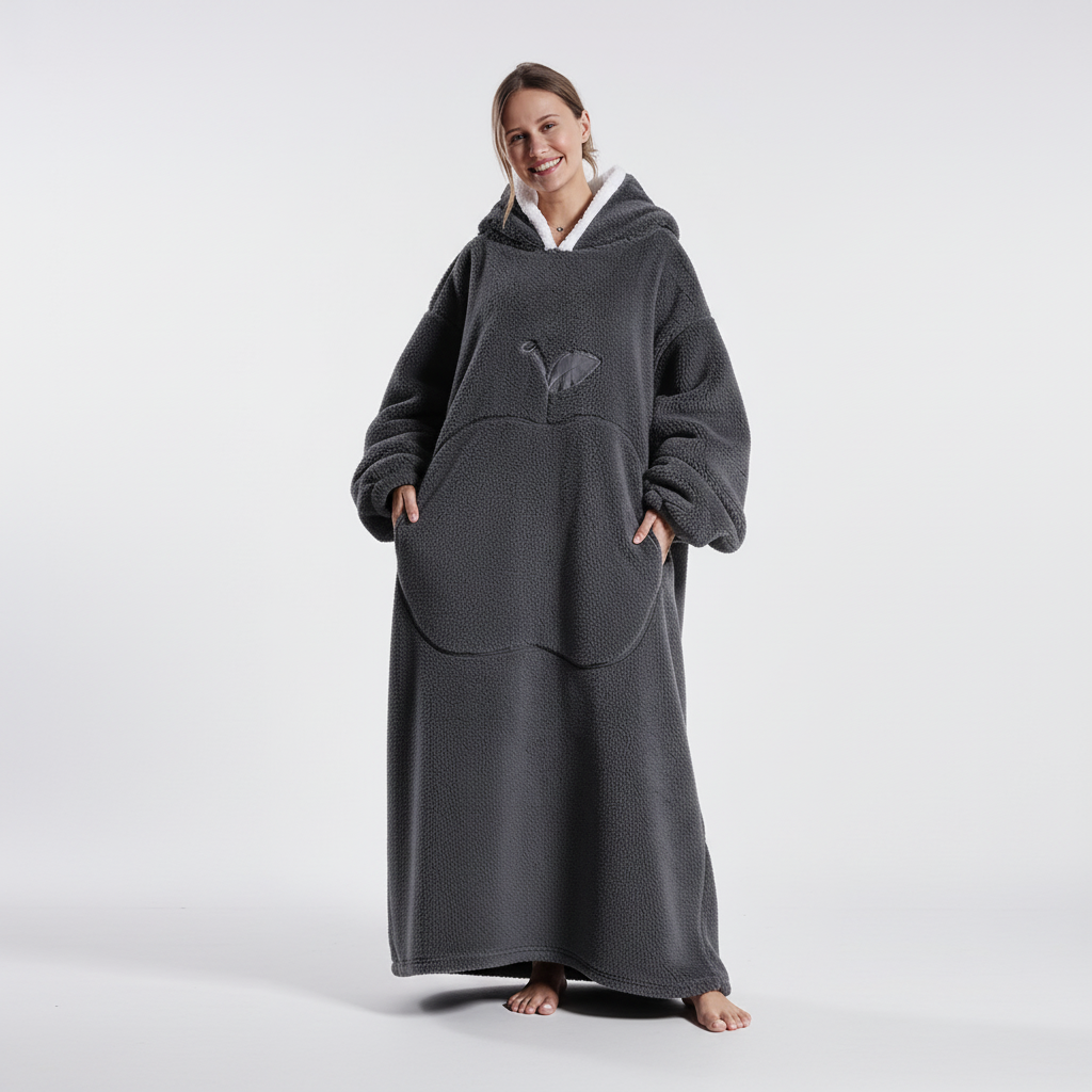 Nordspur | Extra Long Fleece Hoodie