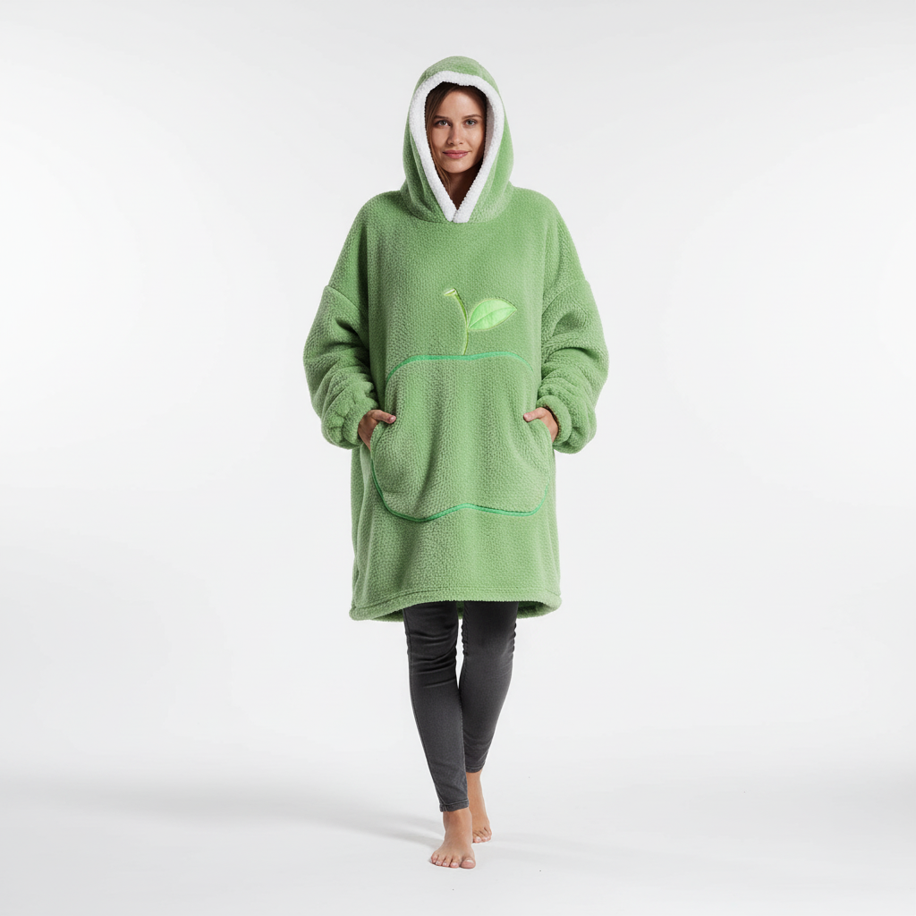 Nordspur | Extra Long Fleece Hoodie