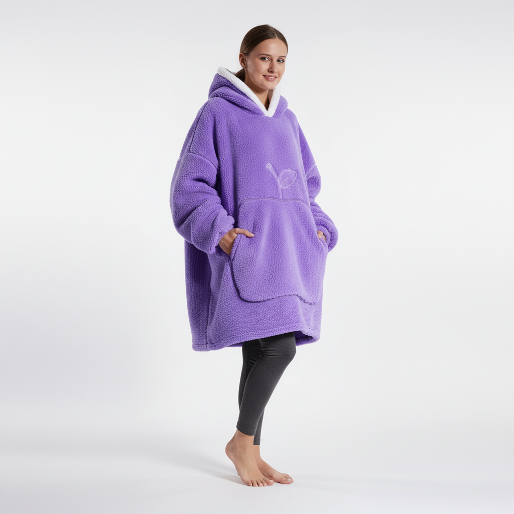 Nordspur | Extra Long Fleece Hoodie