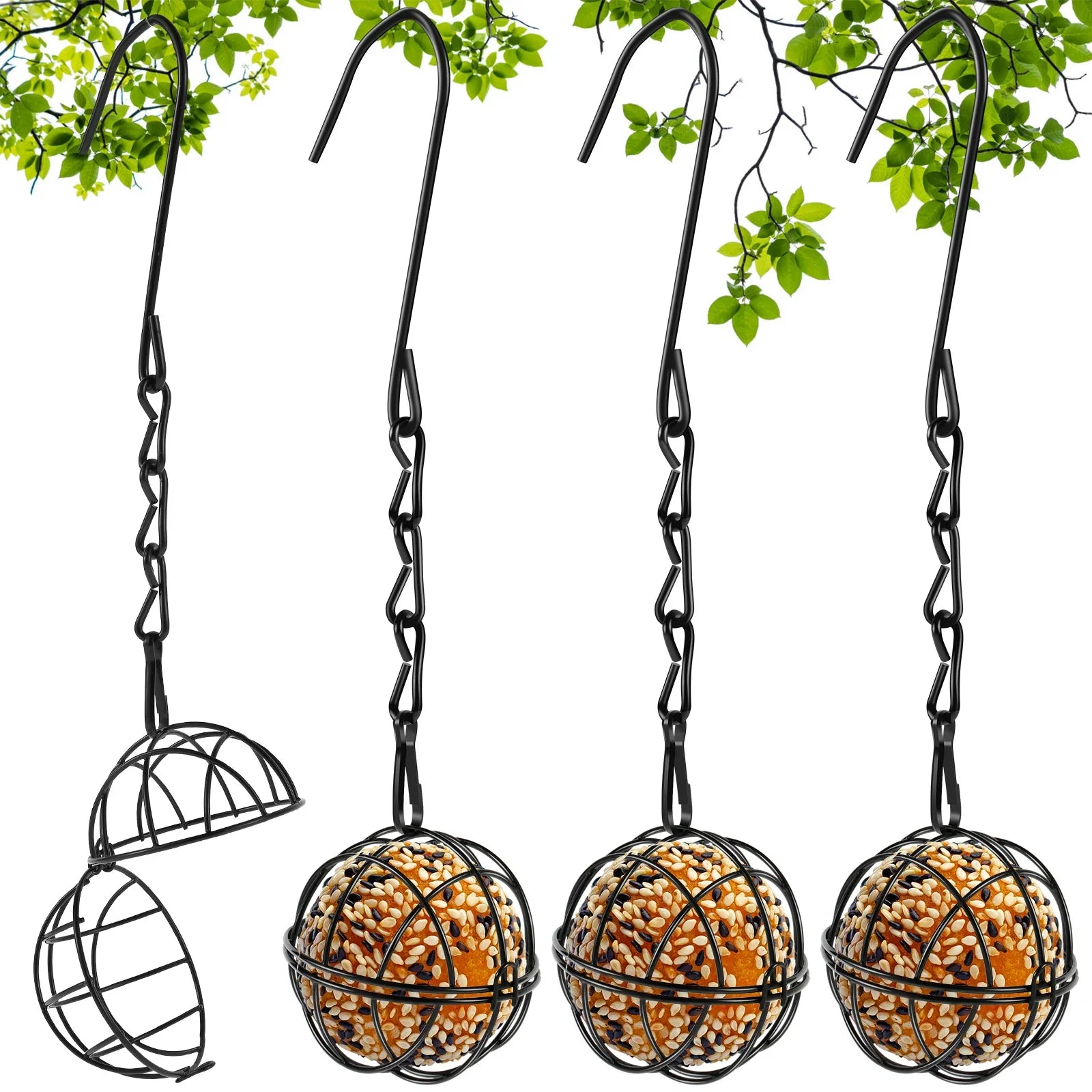 Nordspur | FeatherBite Hanging Spherical Bird Feeders