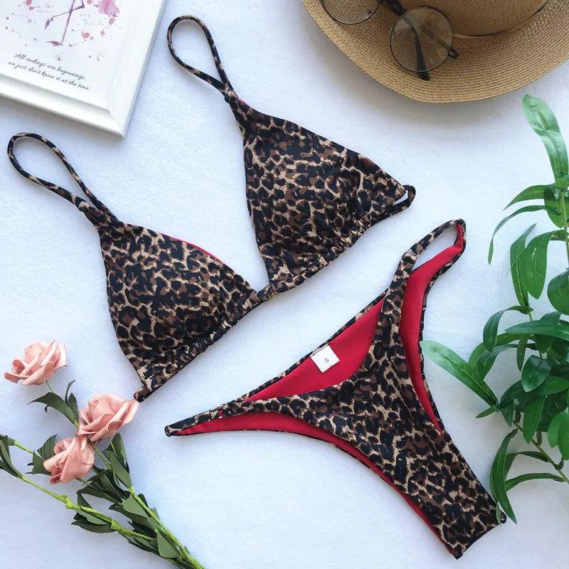 Nordspur | FeraSwim Leopard Print Bikini Set