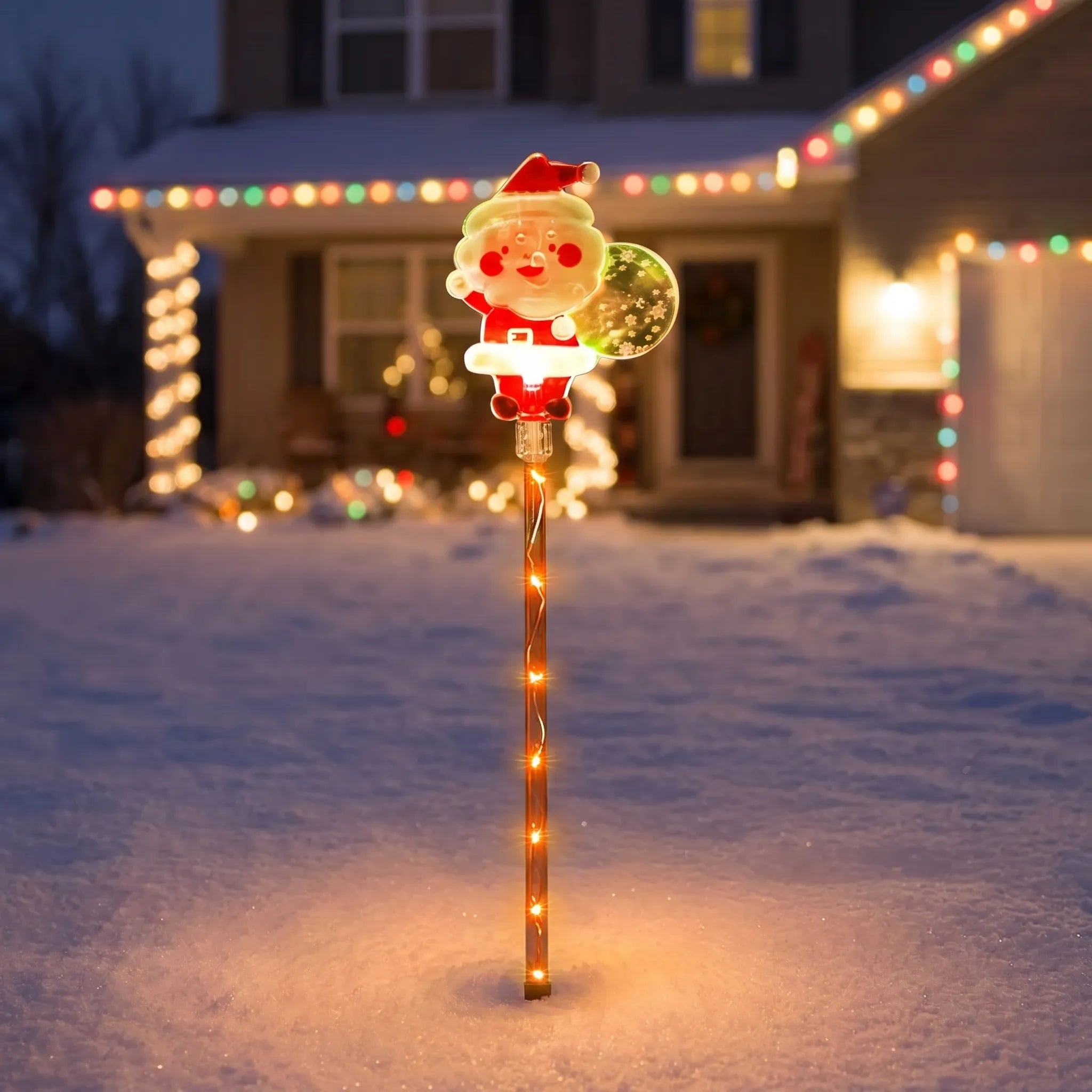 Nordspur | FestiGlow Festive Solar Pathway Stake Lights