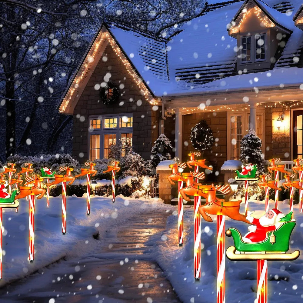 Nordspur | Festiway Solar Powered Christmas Path Lights