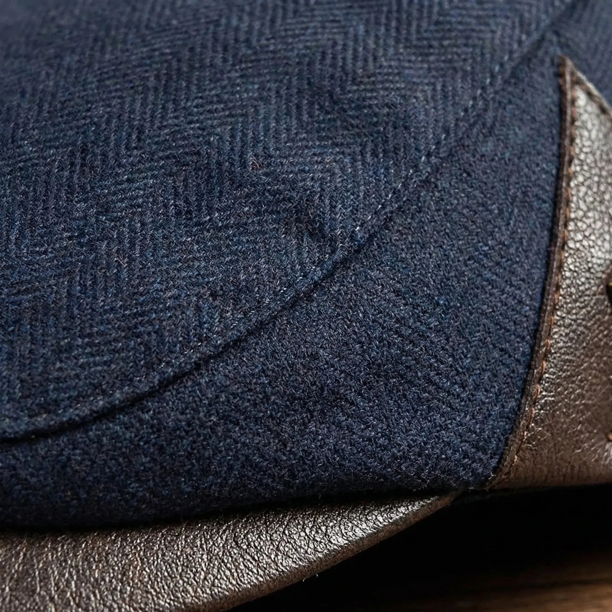 Nordspur | Flatsworth British-Style Herringbone Flat Cap