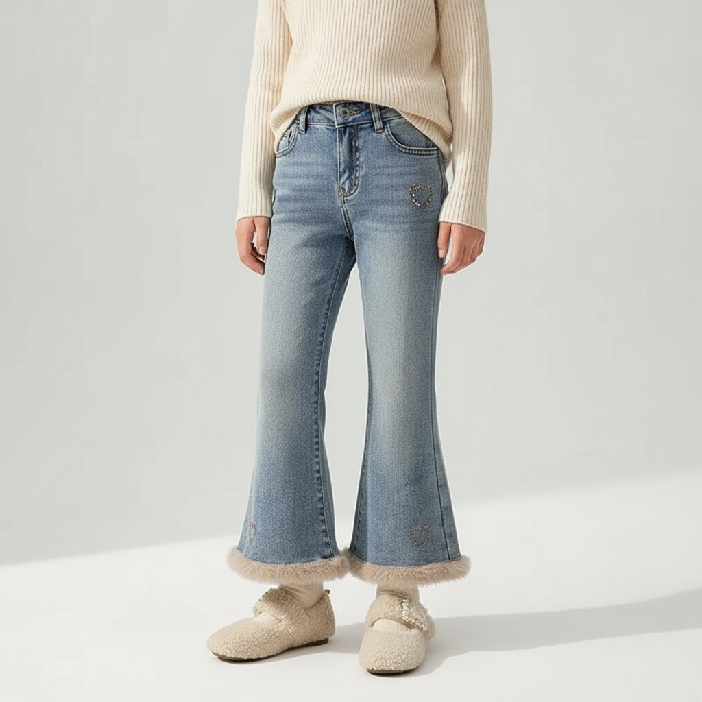 Nordspur | Fleece Lined Flared Jeans