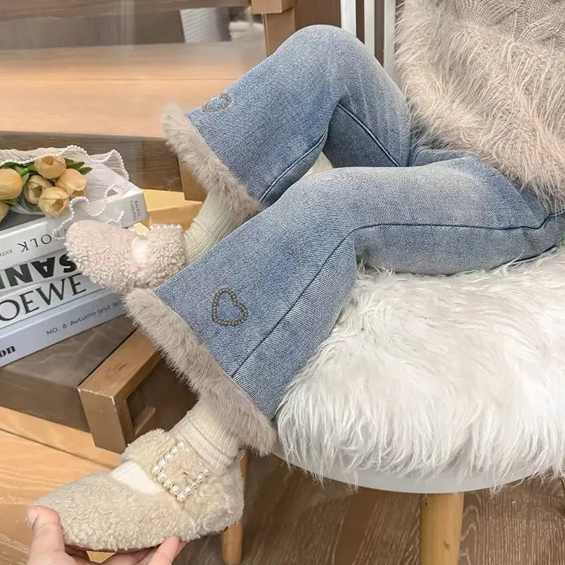 Nordspur | Fleece Lined Flared Jeans