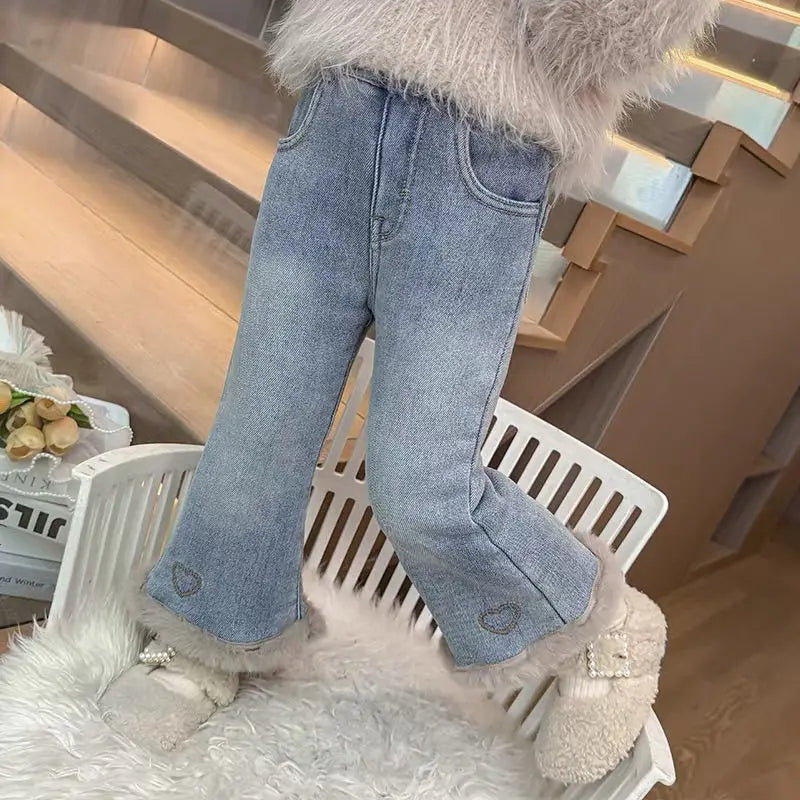 Nordspur | Fleece Lined Flared Jeans