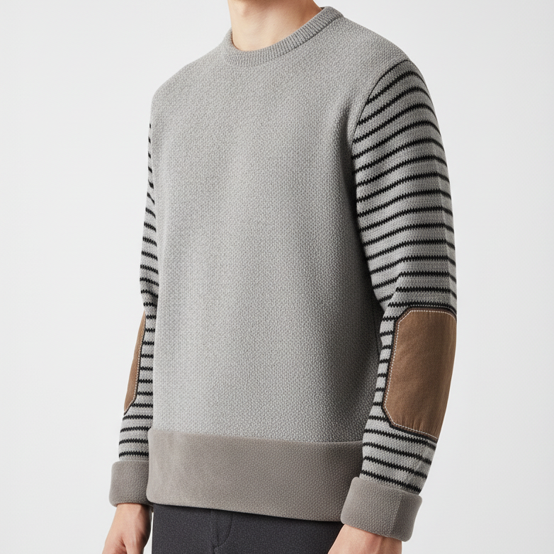 Nordspur | Fleece Lined Knit Pullover