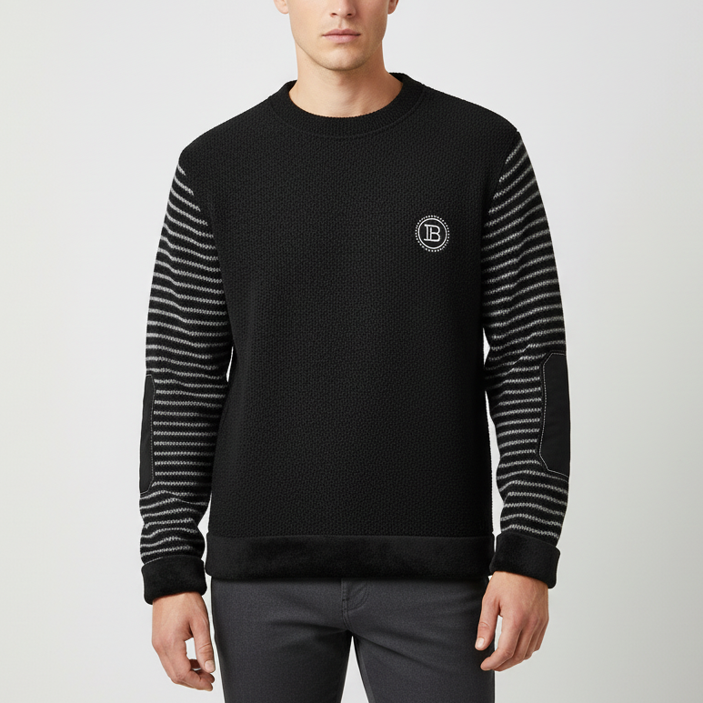 Nordspur | Fleece Lined Knit Pullover