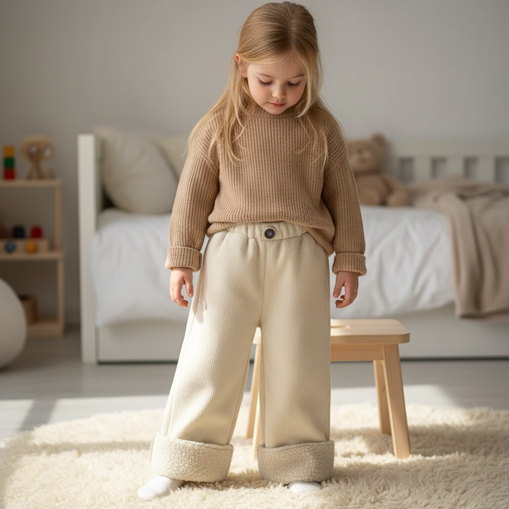 Nordspur | Fleece Lined Wide Leg Trousers