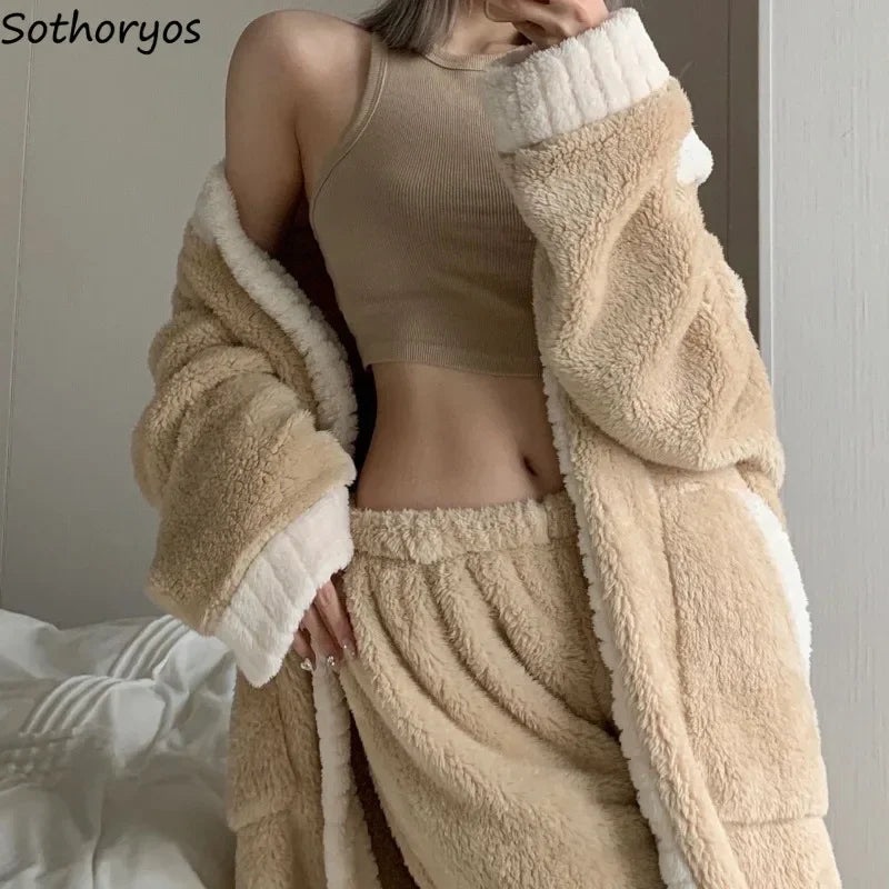 Nordspur | Fleecevia Full Length Loungewear Set