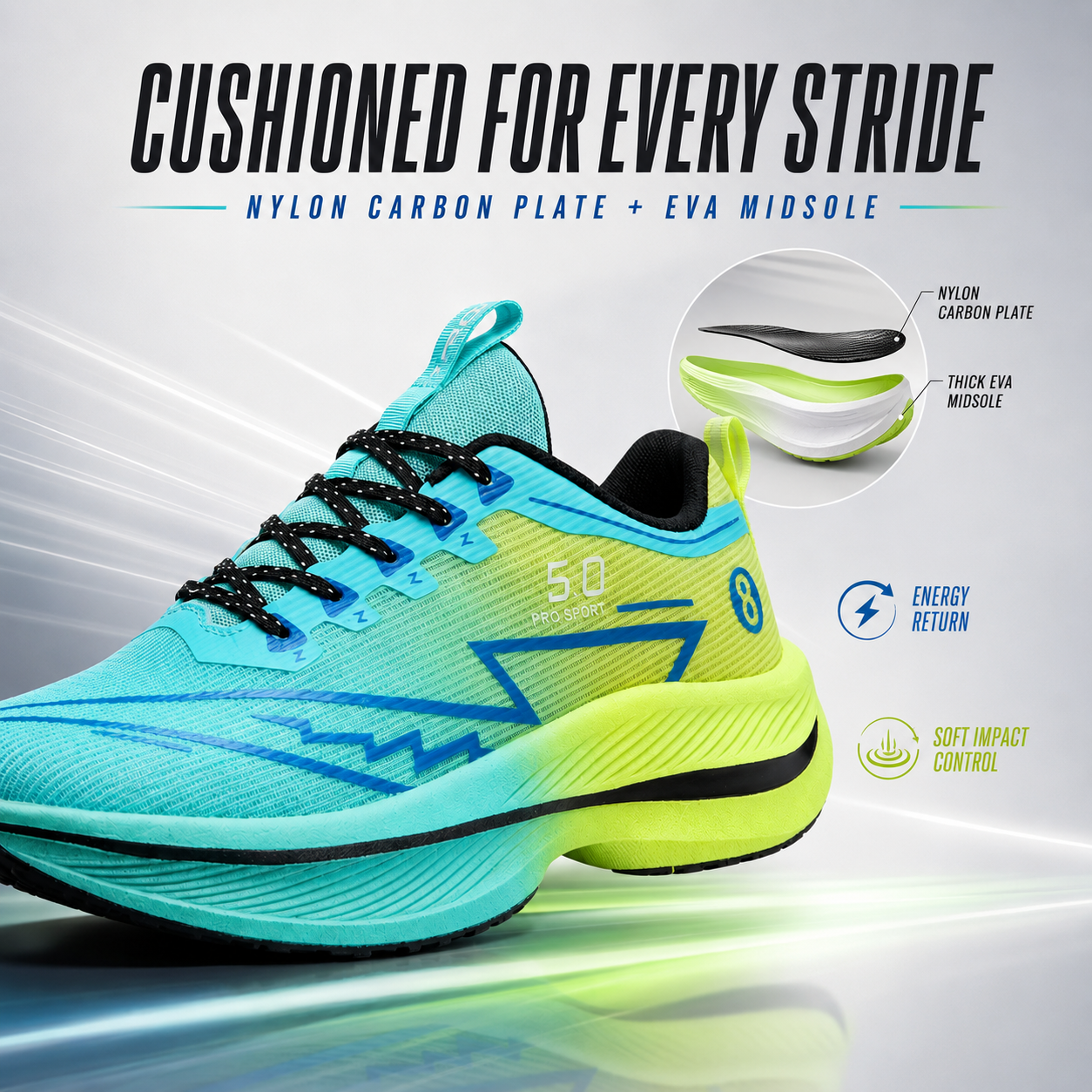 Nordspur | Fleetora Men S Carbon Plate Runner