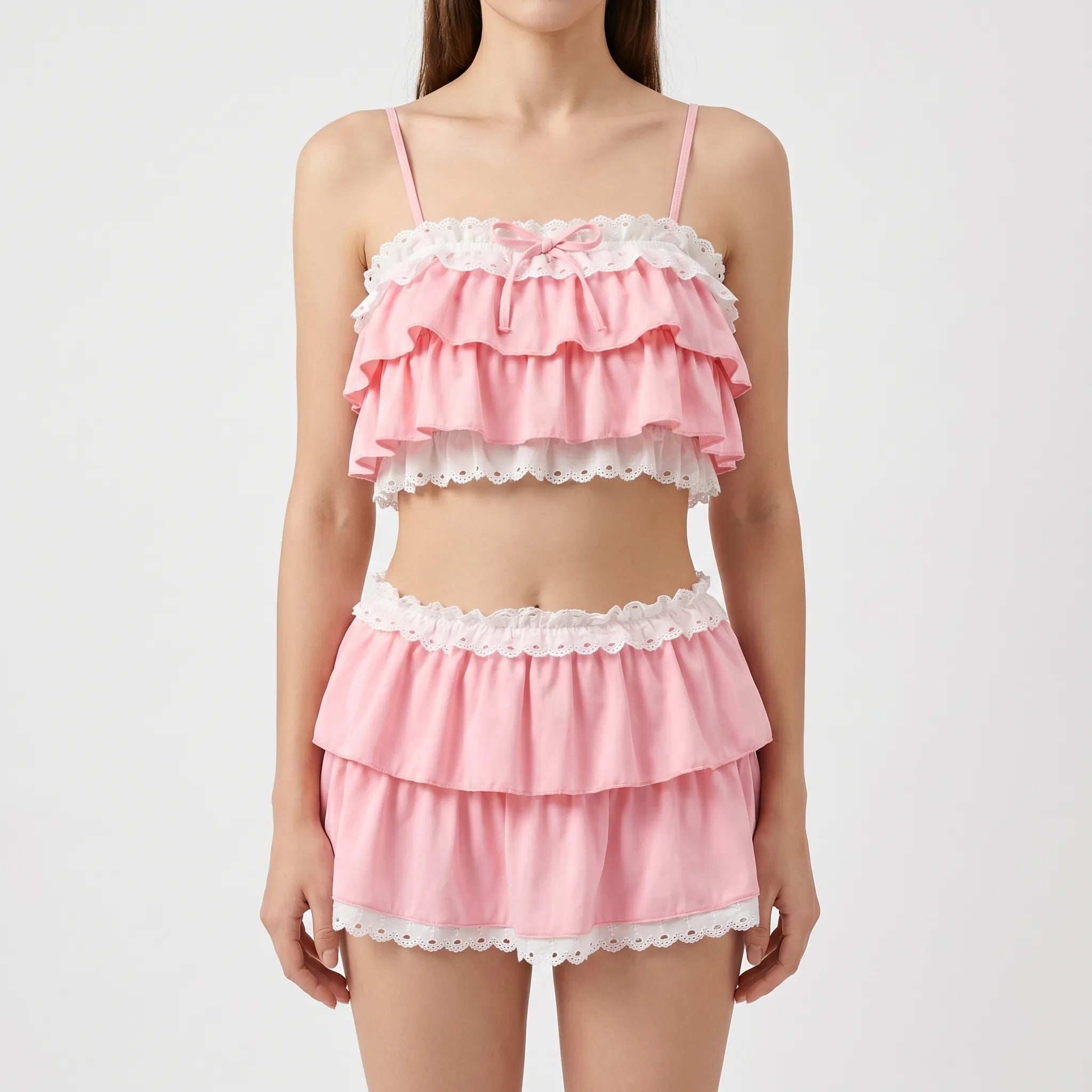 Nordspur | Fleuria Two-Piece Ruffled Bikini Set