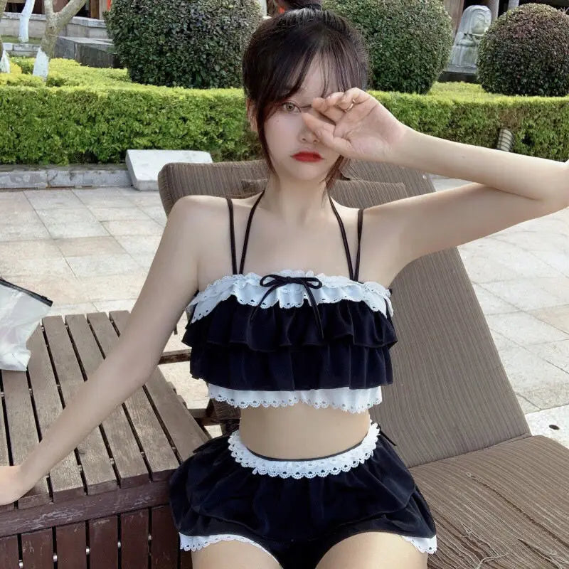 Nordspur | Fleuria Two-Piece Ruffled Bikini Set