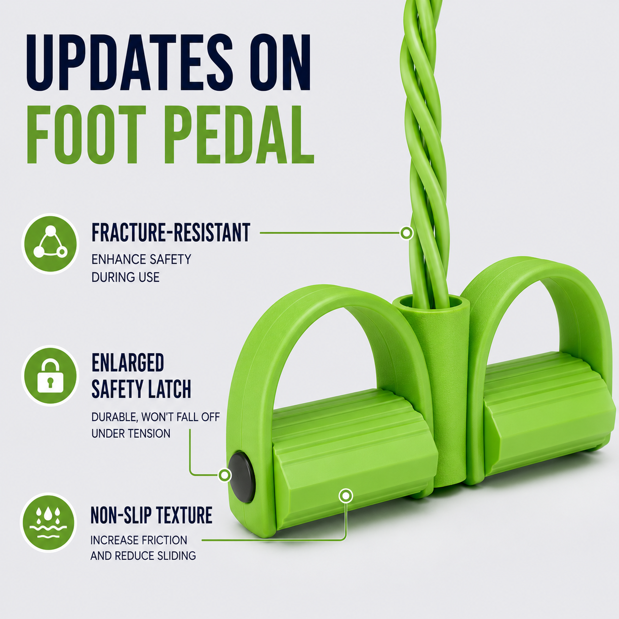 Nordspur | FlexStride Four Tube Pedal Resistance Trainer