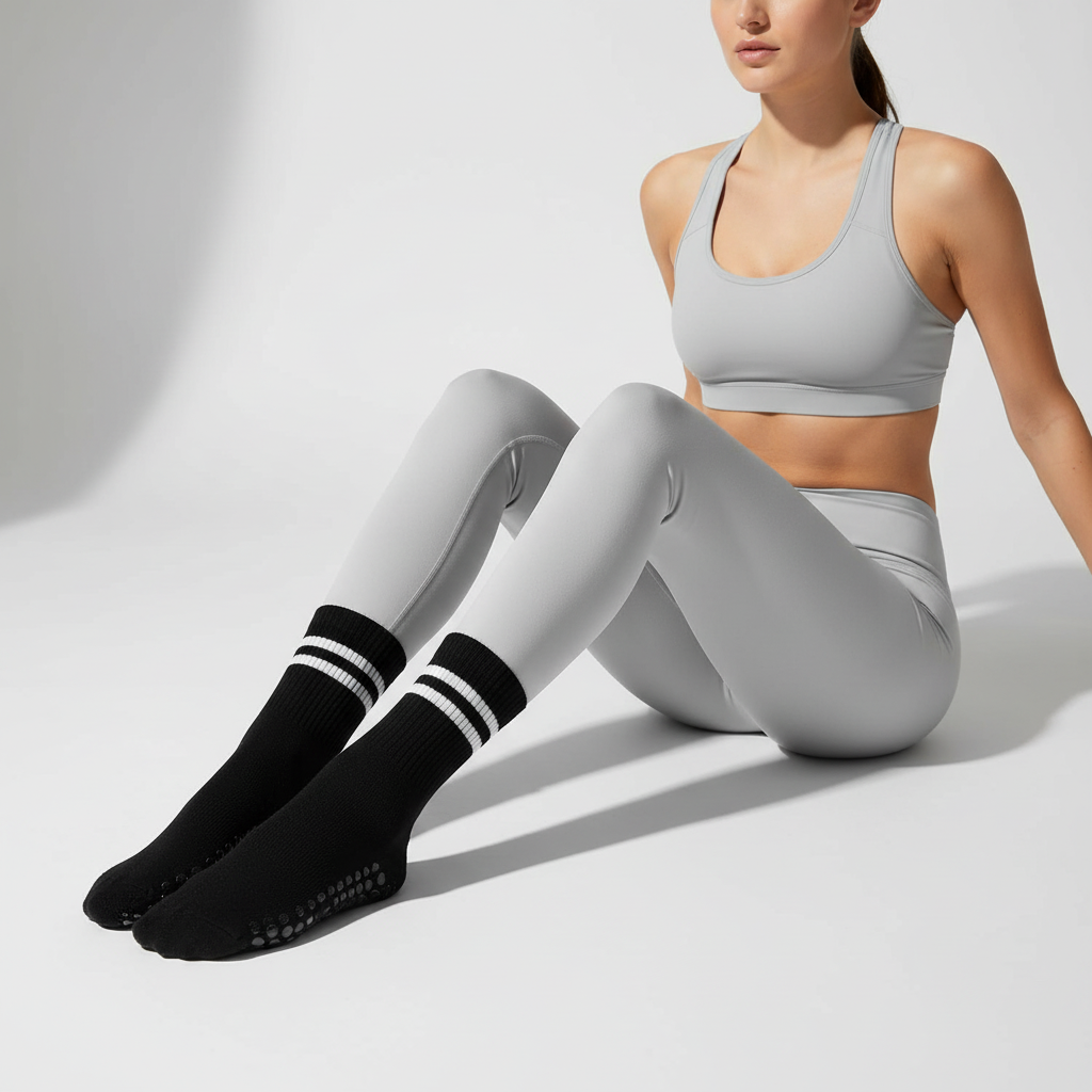 Nordspur | Flexelle Mid Tube Cotton Grip Socks