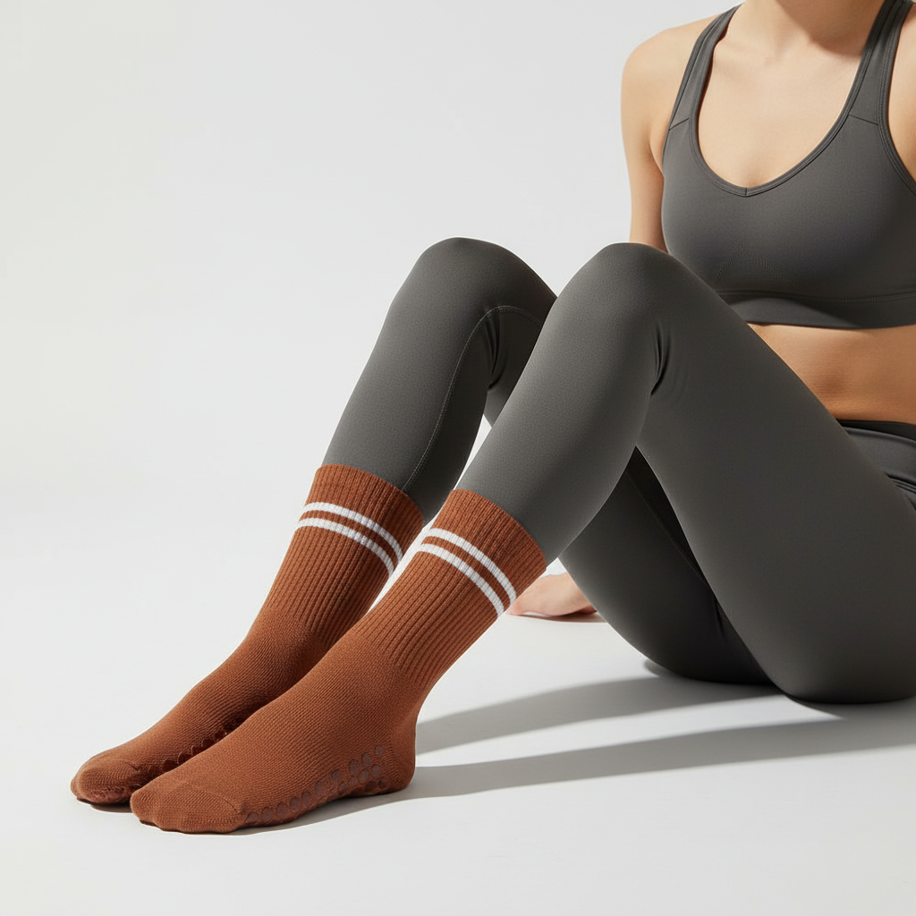 Nordspur | Flexelle Mid Tube Cotton Grip Socks