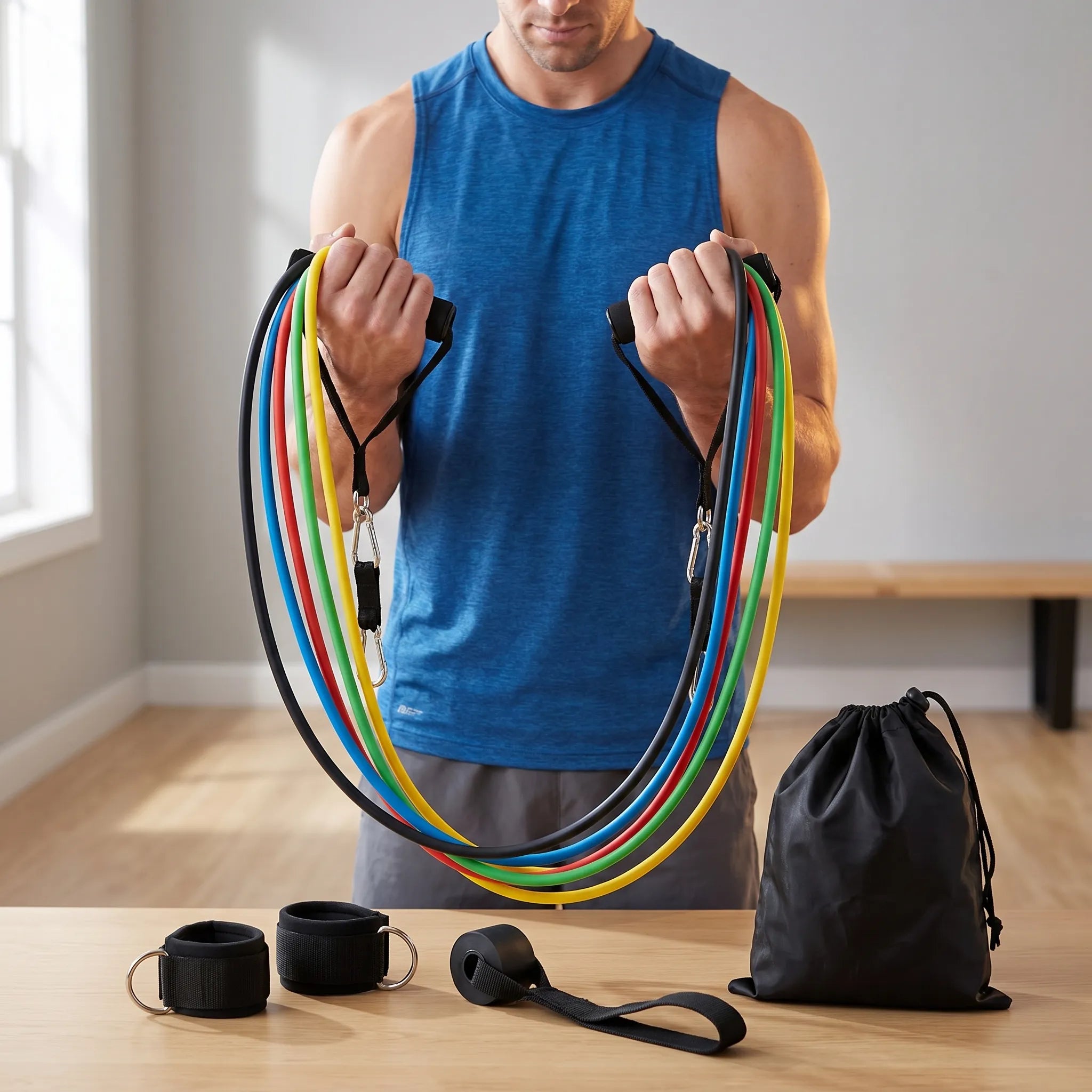 Nordspur | FlexiCore Tubular Resistance Band Set