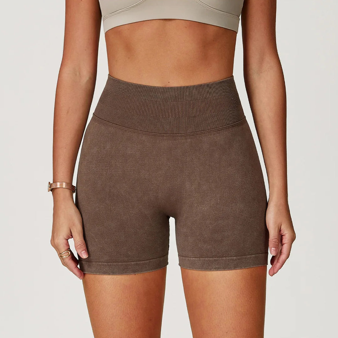 Nordspur | FlexiFit High Waist Seamless Yoga Shorts