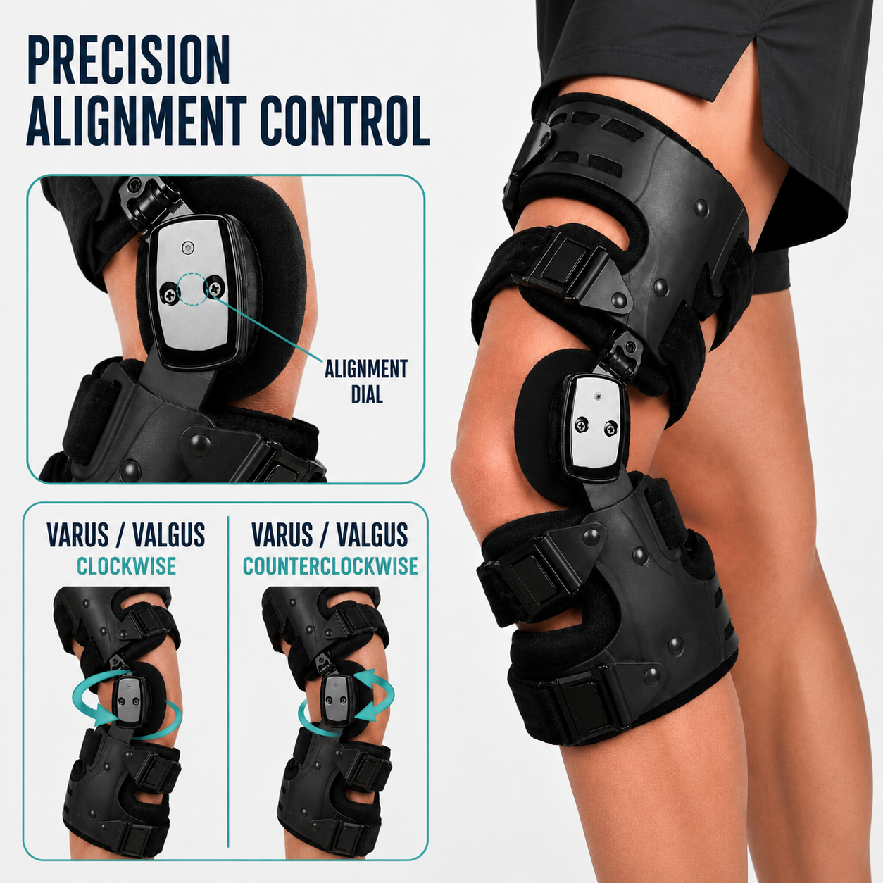Nordspur | FlexiMove Rigid Hinged Knee Support