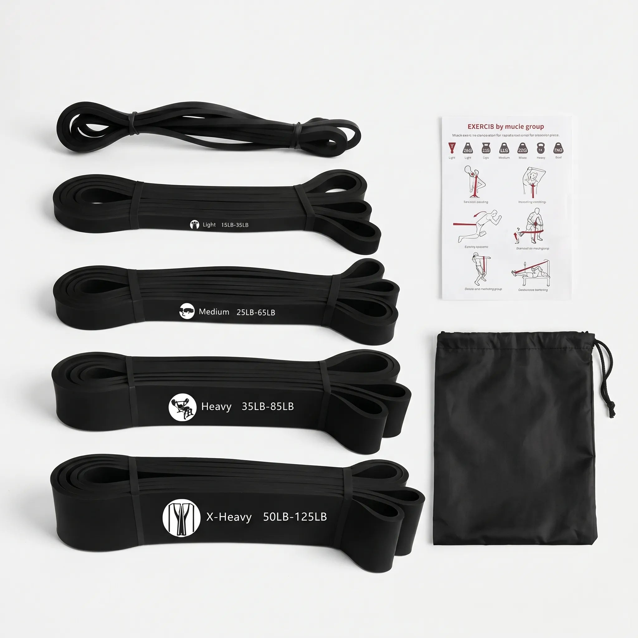 Nordspur | Flexord Heavy Duty Loop Resistance Band Set