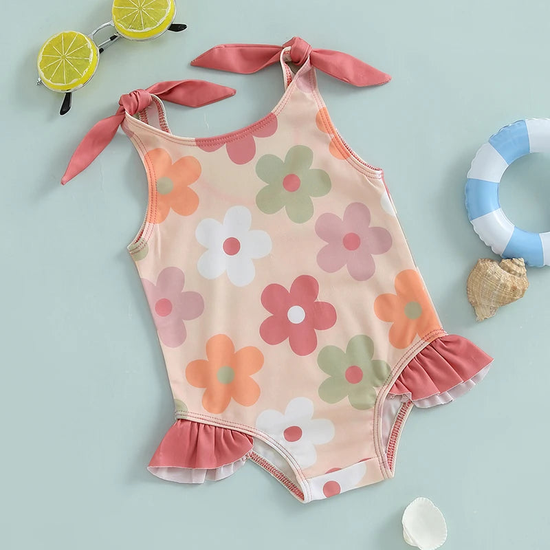 Nordspur | Florabelle Sleeveless Tie Shoulder Swimsuit