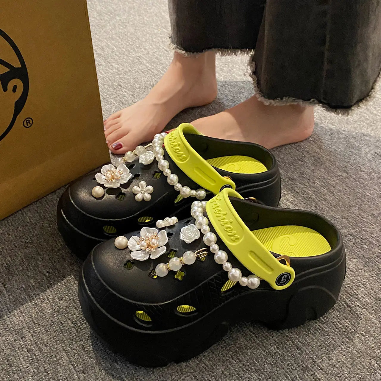 Nordspur | Florastep Chunky Platform Summer Clogs