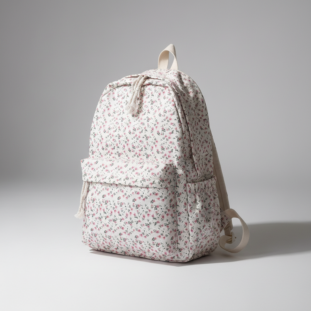 Nordspur | FlorinaPack Nylon Floral School Backpack