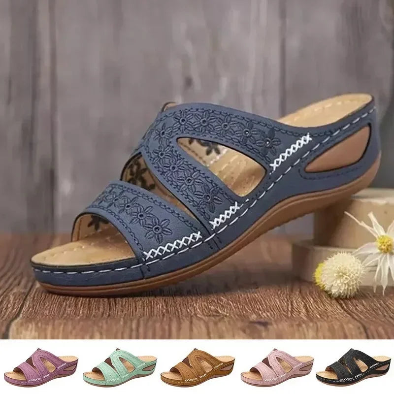 Nordspur | Florvena Wedge Platform Open-Toe Sandal