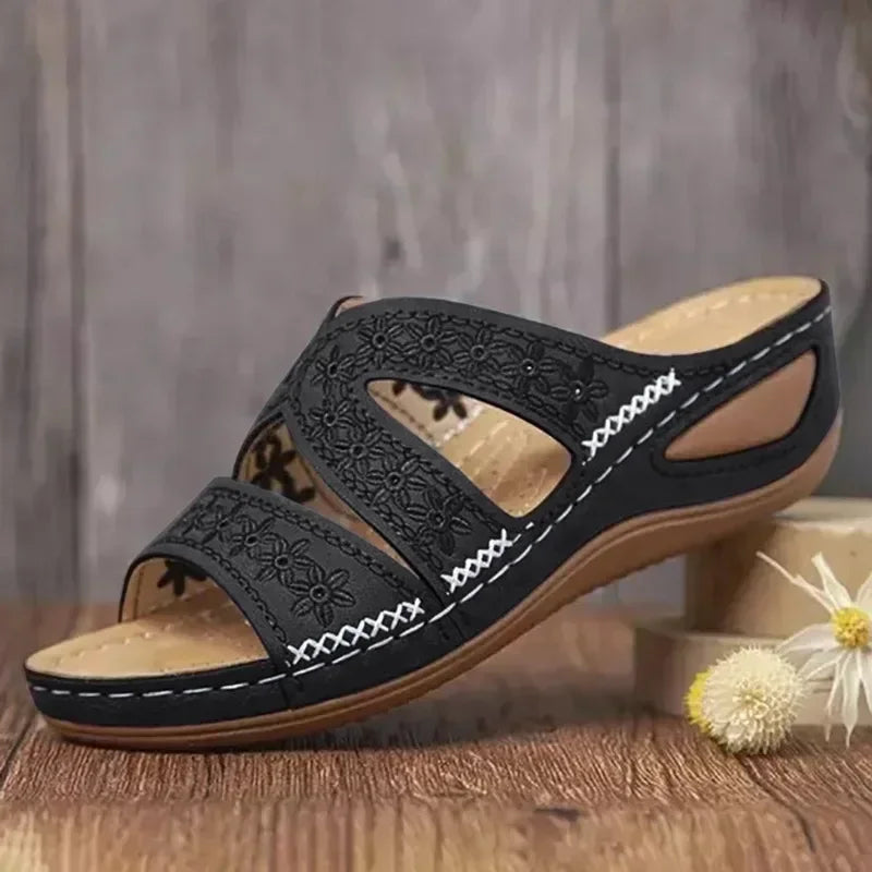 Nordspur | Florvena Wedge Platform Open-Toe Sandal