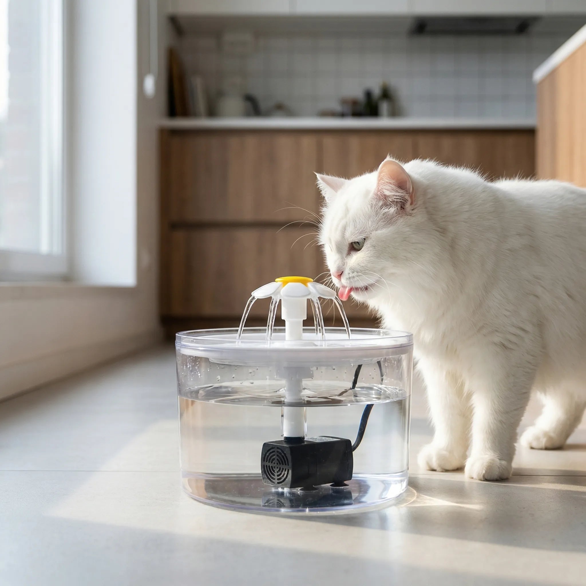 Nordspur | Flowtail Electric USB-Powered Cat Water Fountain