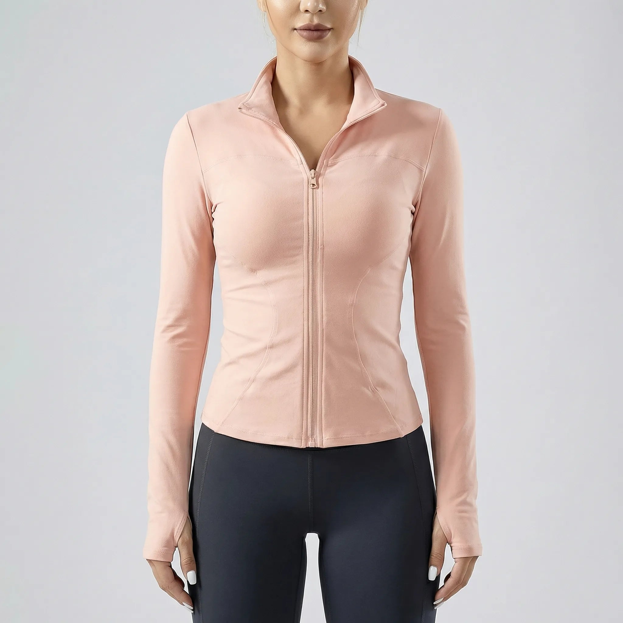 Nordspur | Fluxara Long-Sleeve Fitted Athletic Zip Jacket