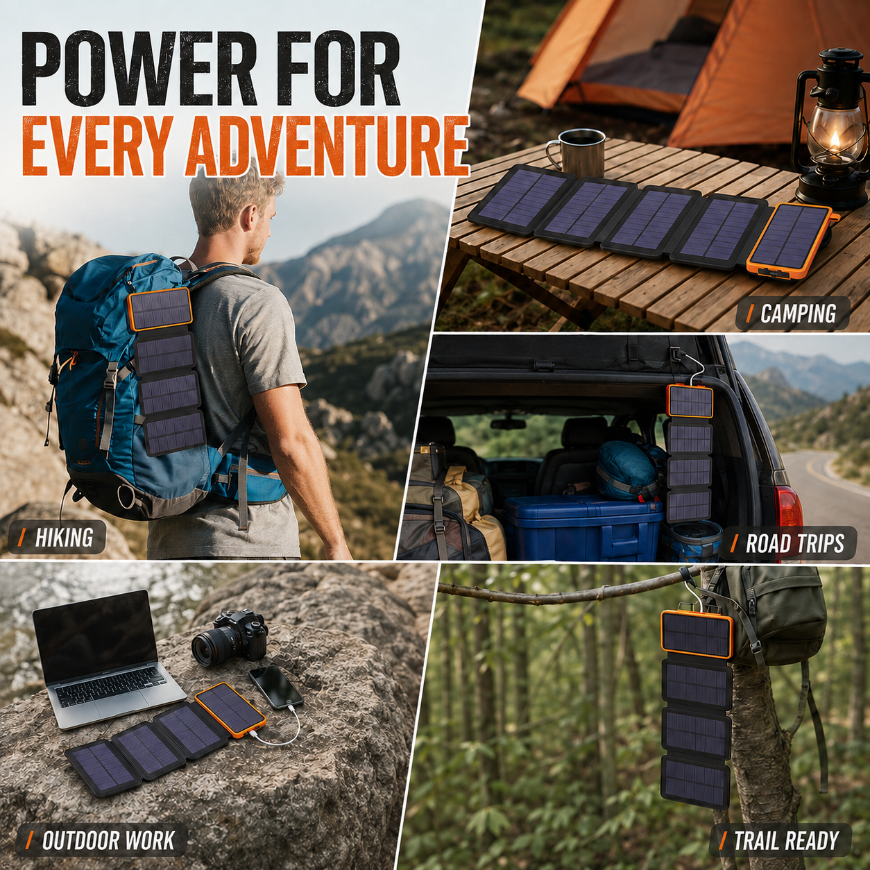 Nordspur | Foldable Solar Panel Power Bank