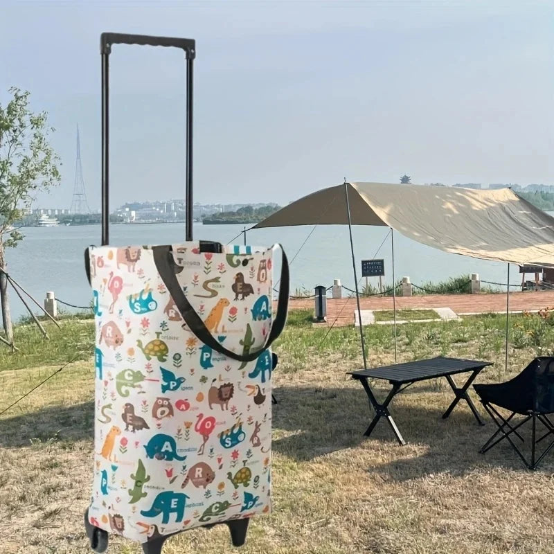 Nordspur | Foldivo Large-Capacity Foldable Shopping Trolley