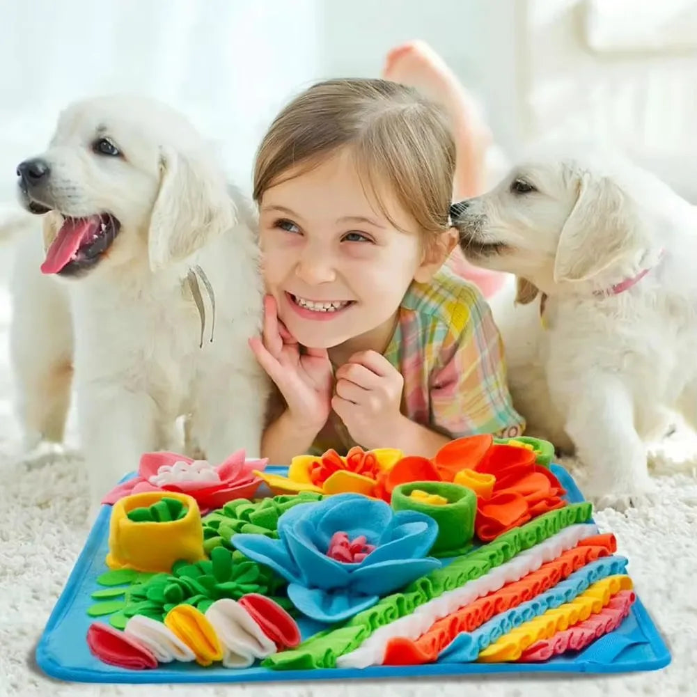 Interaktive Schnüffelmatte für Hunde und Katzen zur mentalen Stimulation