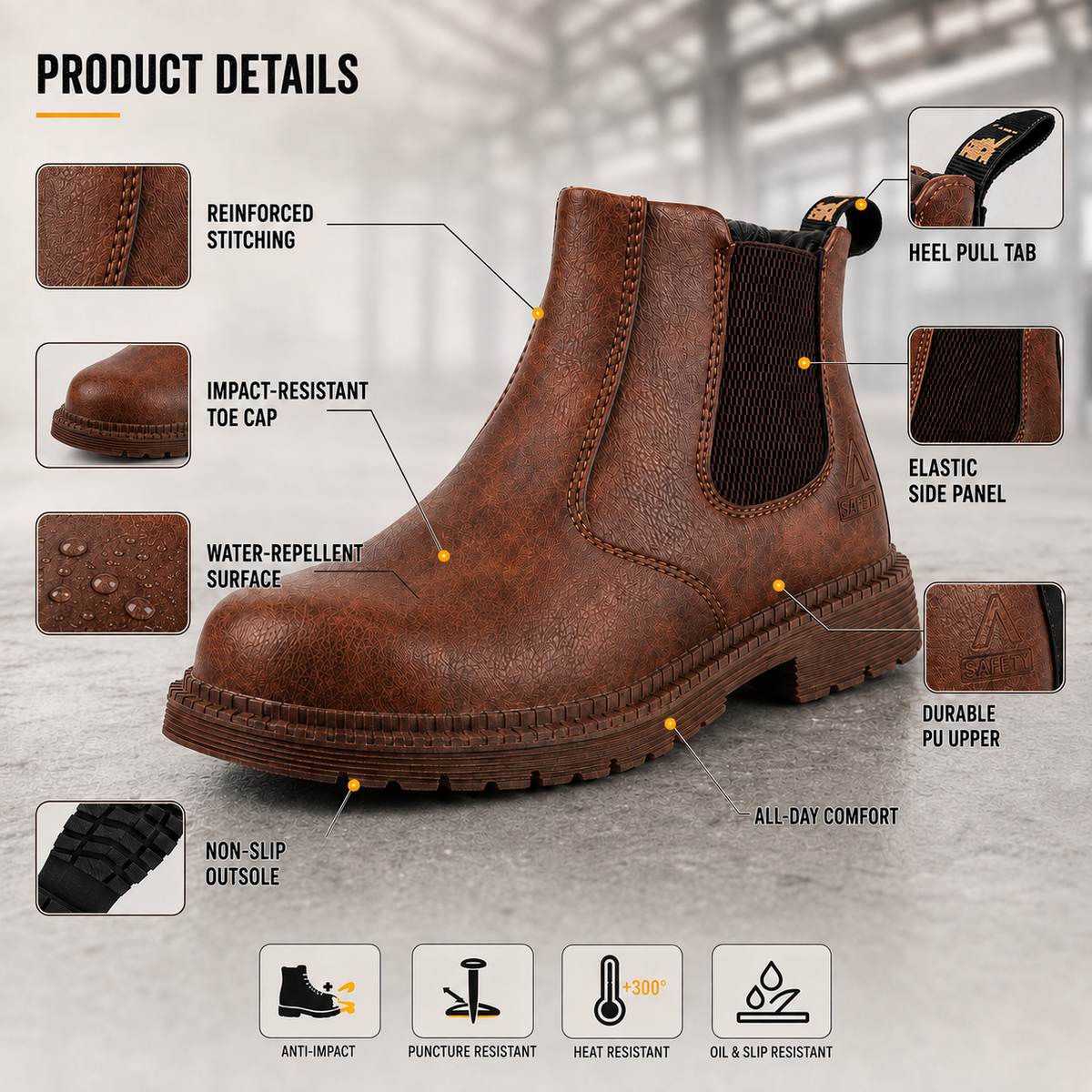 Nordspur | Forgeguard Ankle Height Safety Boots