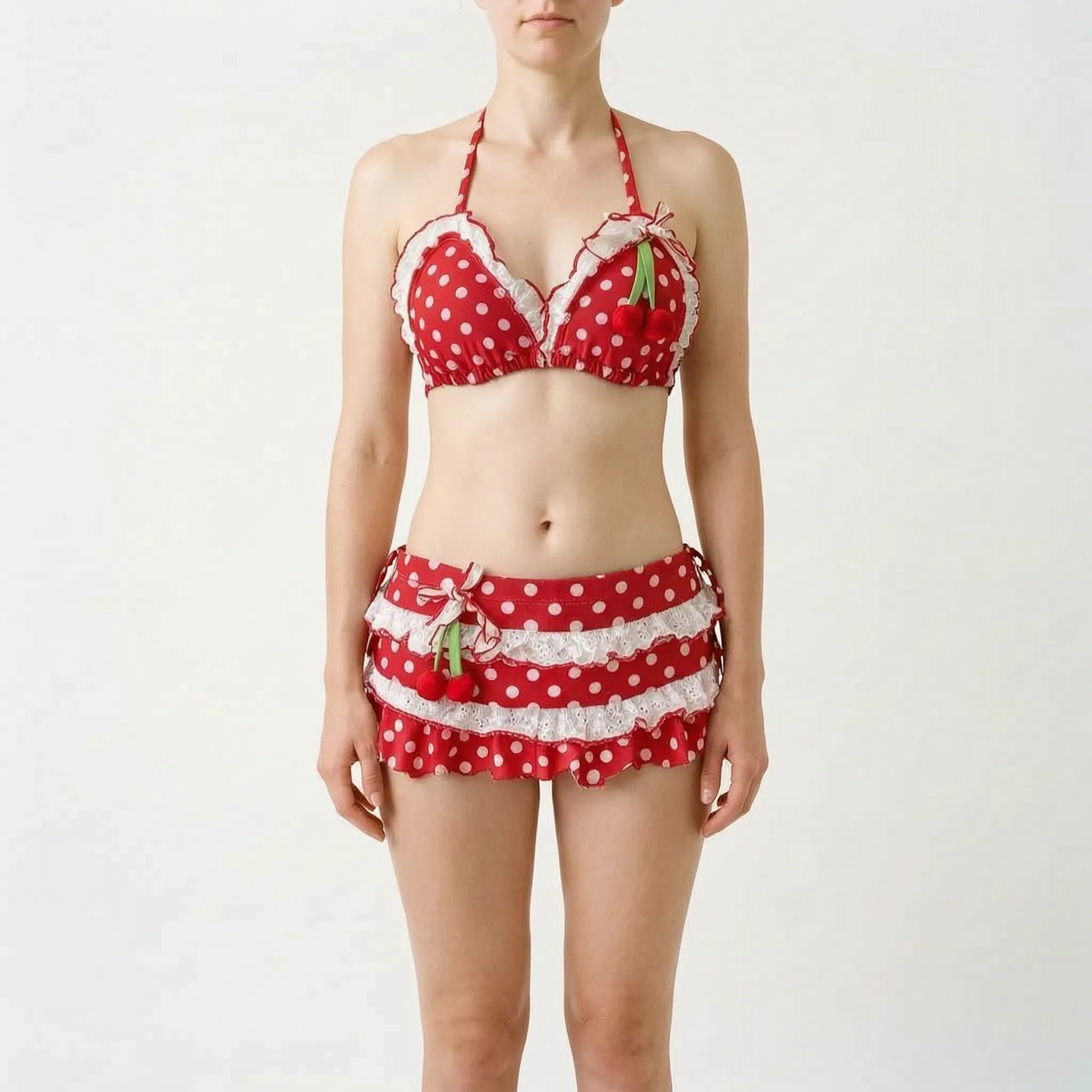 Nordspur | Frillium Y2K Style Ruffle Bikini Set