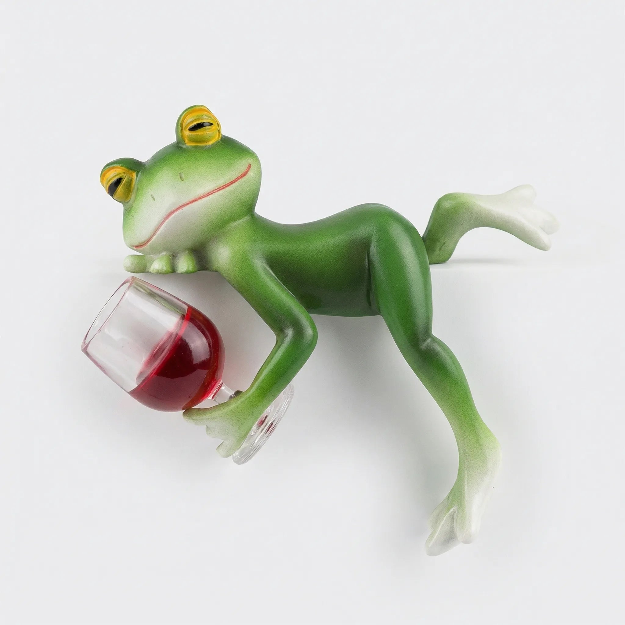 Nordspur | Frogglo Hanging Frog Figurine With Wine Glass