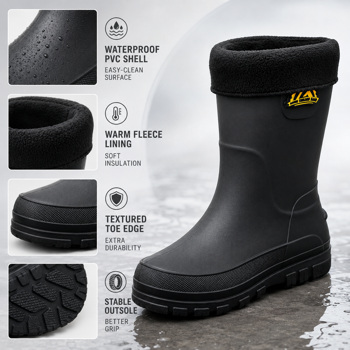 Nordspur | FrostTrek Insulated Rainboots