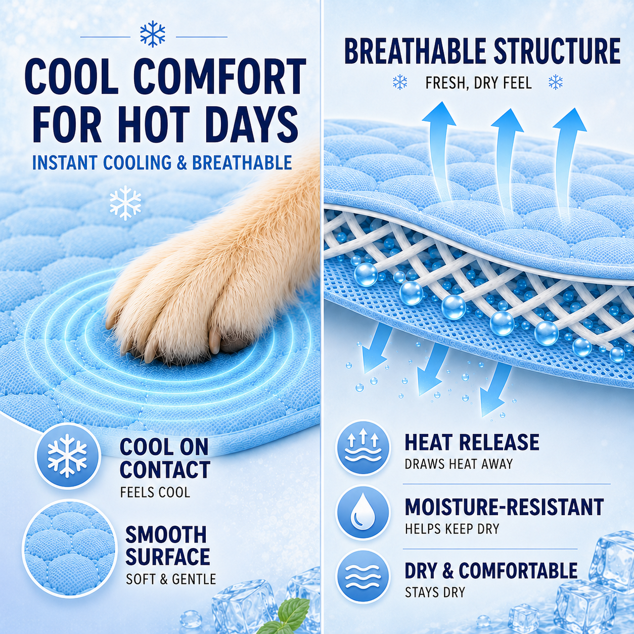 Nordspur | Frostbed Washable Pet Cooling Mat
