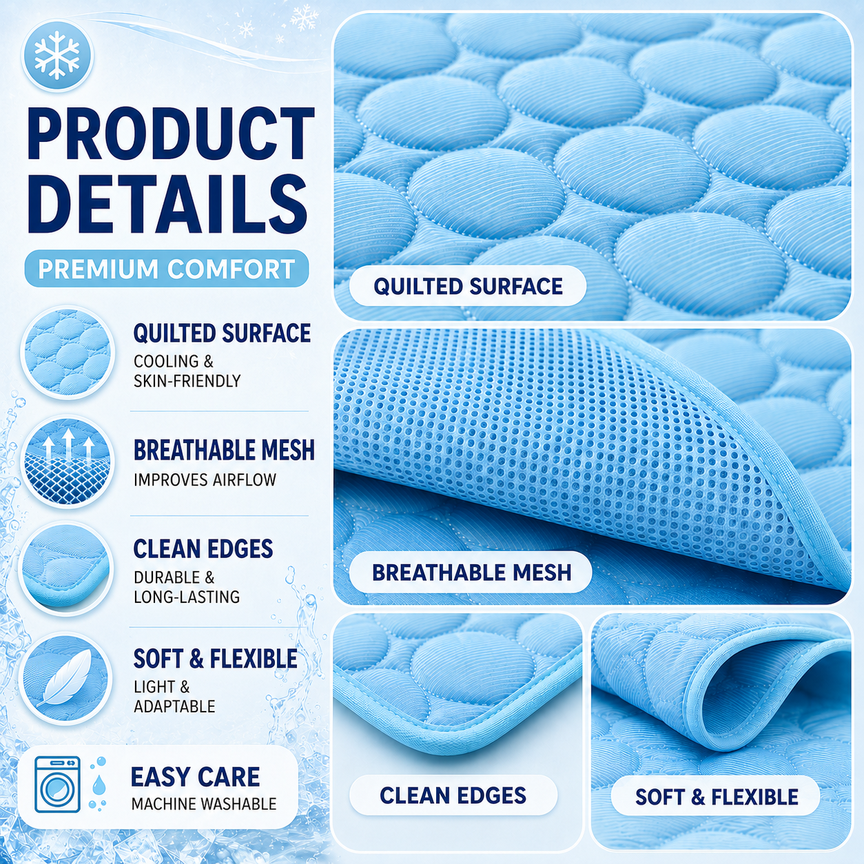 Nordspur | Frostbed Washable Pet Cooling Mat
